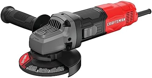 CRAFTSMAN Small Angle Grinder Tool 4-1/2 inch, 6 Amp, 12,000 RPM, Corded (CMEG100) post thumbnail image