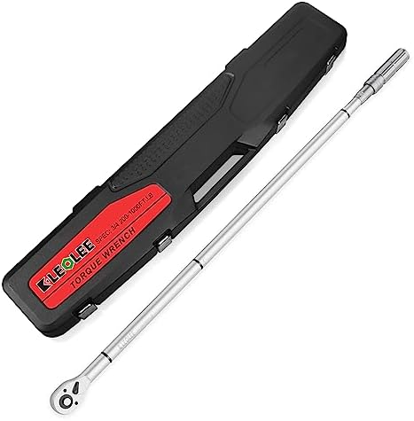 Torque Wrench 3/4-Inch Drive(200-1000 ft-lbs./271-1355Nm), Industrial Adjustable Torque Wrench Set with Torque ±3% Accuracy, Precision Mechanic Tools for Oil Rigs, Trucks & Off-Road Equipment post thumbnail image