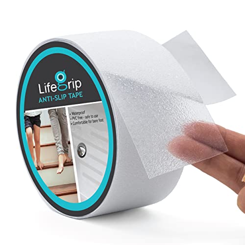 LifeGrip Anti Slip Transparent Anti Slip Tape, 2 inch by 30 feet, Non-Slip Traction Grip Tape to Tubs, Boats, Stairs, Clear, Soft, Comfortable for Bare feet (2″ X 30′) post thumbnail image