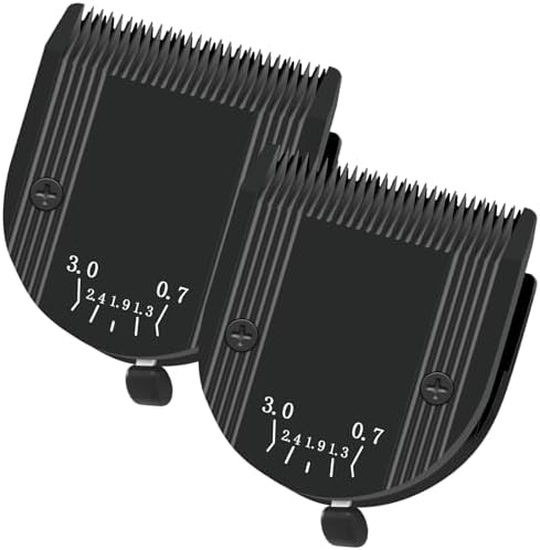 Professional Animal 5-in-1 Adjustable Blade Compatible with WAHL Arco, Bravura, Chromado, Creativa, Figura, and Motion Pet, Dog, and Horse Clippers, Replacement for WAHL-Fine (2179-301). Black-2Pcs post thumbnail image