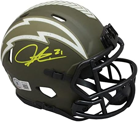 Ladainian Tomlinson Autographed Los Angeles Salute to Service Mini Football Helmet – BAS post thumbnail image