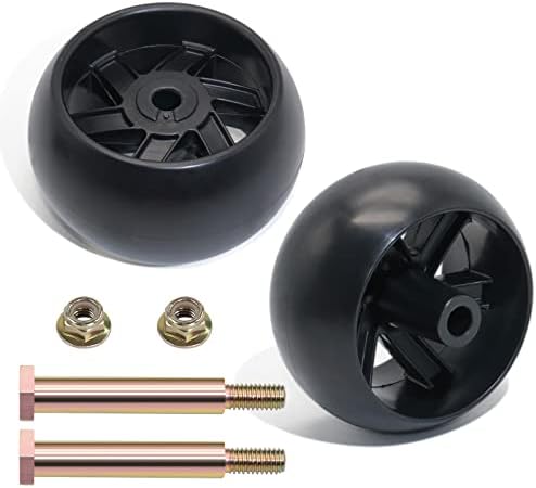 2 Pack Deck Gauge Wheels Kit Fit for Most 42″ 46” 48” 50″ 52” and 54″ Decks Replace for Husqvarna 532174873 589527301 for Cub Cadet 753-04856A for MTD 133957 174873 734-03058, etc post thumbnail image