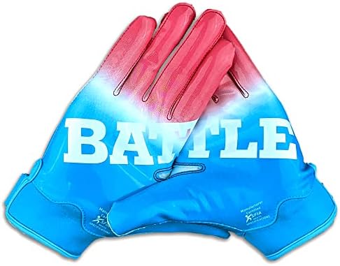 Battle Sports Gradient Doom Wide Receiver Football Gloves – Adult and Youth Football Gloves – Ultra Grip Gloves post thumbnail image