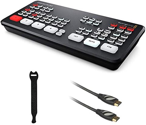 Blackmagic Design ATEM Mini Pro ISO HDMI Livestream Switcher with High-Speed 6′ HDMI Cable & 10-Pack Straps Bundle post thumbnail image