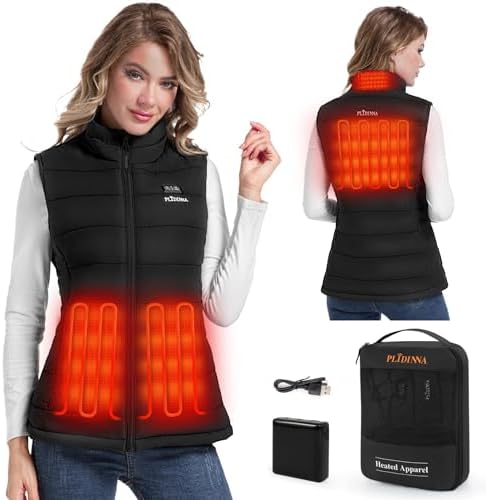 Women’s Heated Vest With Battery Pack 7.4V, Lightweight Warm Electric Heating Vest for Hunting,Outdoor Sports post thumbnail image