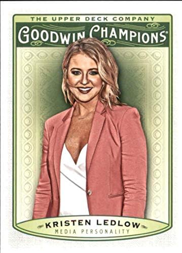 2019 Upper Deck Goodwin Champions #16 Kristen Ledlow Media Collectible UD Trading Card post thumbnail image