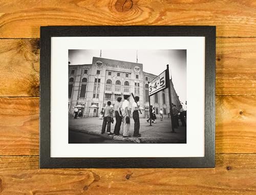 Young Boys Admire New York Iconic Stadium and Yankees – Vintage Matted and Framed Sports Wall Hanging (14 x 18 (11 x 14 Image)) post thumbnail image