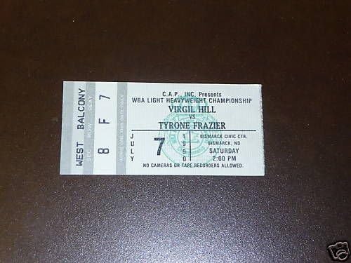 1990 HILL/FRAZIER LT HEAVYWEIGHT CHAMPIONSHIP TICKET post thumbnail image