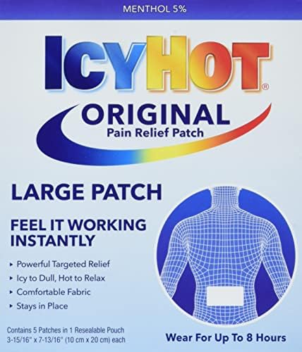 Icy Hot Original Medicated Pain Relief Patch, Large, 5 count post thumbnail image