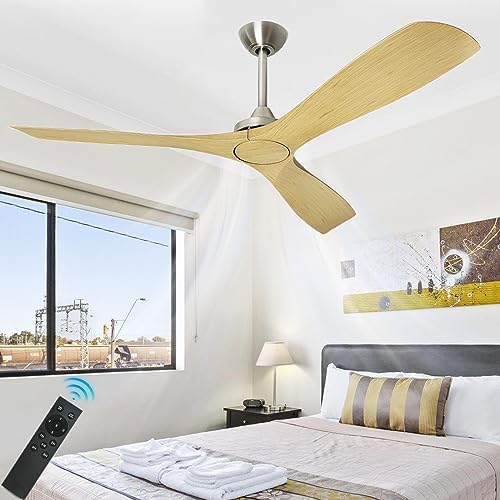 Depuley 52 Inch Remote Ceiling Fan Without Light, Low Profile Ceiling Fan No Light with 3 Blades and Noiseless Reversible DC Motor for Patio, Kitchen, Farmhouse & Covered Outdoor, Timer post thumbnail image