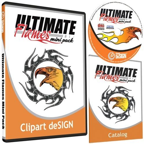 Flames Clipart-Vinyl Cutter Plotter Images-Vector Clip Art Graphics CD-ROM post thumbnail image