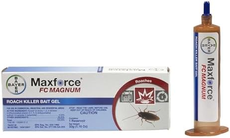 Bayer 79432135 maxforce FC Magnum Roach Killer Bait Gel Insecticide, Light Brown post thumbnail image