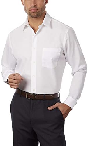 Van Heusen Men’s Dress Shirt Fitted Poplin Solid post thumbnail image