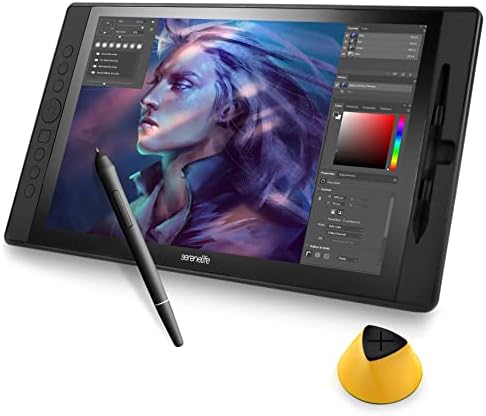 SereneLife Graphic Tablet with Passive Pen – 15.6″ Full-Laminated Technology Art Monitor w/ 8192 Pressure Levels Battery-Free Stylus – Digital Drawing, Online Teaching, Design – for MAC, Windows OS post thumbnail image