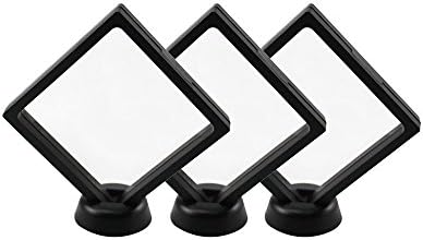 4.33″ PET Membrane Black Floating Frame Display Holder with Stands for Coin Jewelry Medals 3D Display – Set of 3 post thumbnail image