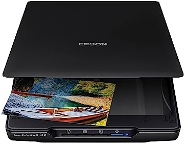 Epson Perfection V39 II Color Photo and Document Flatbed Scanner with 4800 dpi Optical Resolution, Scan to Cloud, USB Power and High-Rise, Removable Lid post thumbnail image