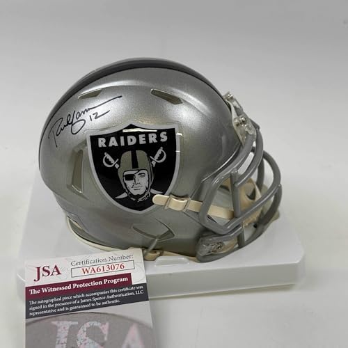 Autographed/Signed Rich Gannon Las Vegas Oakland Raiders Football Mini Helmet JSA COA post thumbnail image