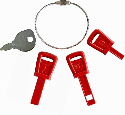 Universal Snow Blower Key Set （4 Pcs/w Ring） Compatible with PowerMore Troy-Bilt Craftsman Briggs & Stratton Craftsman Tecumseh Snow King post thumbnail image