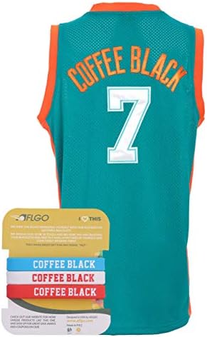 Coffee Black #7 Flint Tropics Semi-Pro Movie 90S Hip Hop Clothing, Stitched Letters and Numbers Basketball Jersey post thumbnail image