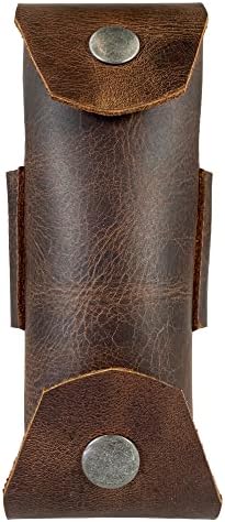 Hide & Drink, Vertical Golf Pouch Handmade from Full Grain Leather – Portable Ball Bag, Sports & Outdoors Accessories – Bourbon Brown post thumbnail image