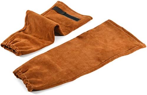 Leather Welding Work Sleeves for Men&Women – Heat&Flame Resistant Arm Protection with Kevlar Stitching and Cotton Lining (One Size Fit Most, Brown) post thumbnail image