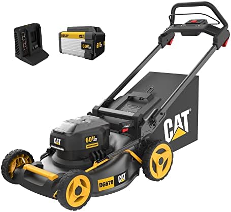 Cat DG670 60V 21” Cordless Lawn Mower 3-In-1 Cutting Modes, Brushless Battery Lawn Mower with TorqLogic, Easy-Adapt Walk-Behind Push Lawn Mower – Battery & Charger Included post thumbnail image