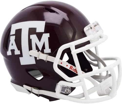 Riddell NCAA Texas A&M Aggies Maroon NCAA Riddell Speed Mini Football Helmet post thumbnail image