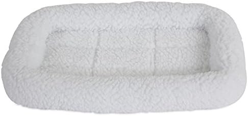 Petmate SnooZZy Sheepskin Bolster Crate Mat, for 19′ Crates,Cream, Up to 15 lbs post thumbnail image