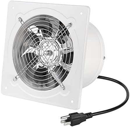 8 inch Exhaust Fan 80W 500CFM Through-wall installation Ventilation Fans 110V Exhaust Smoke Fan with Power Cord for Kitchen,Bathroom,laundry room,Garage (white) post thumbnail image