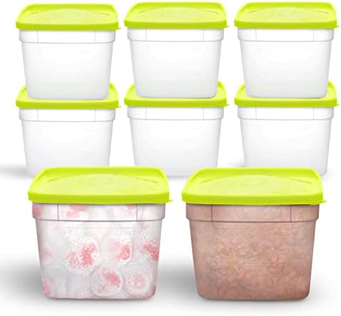 Arrow Home Products 1.5 Pint Freezer Food Storage Containers with Lids, 8 Pack – USA Made Reusable Freezer Containers for Food Storage – Prep, Store, Freeze -BPA Free, Dishwasher Safe, 3 Cups, 8 Pack post thumbnail image