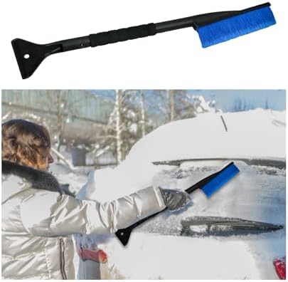 25 Inch Snow Brush and Ice Scraper, Detachable Car Brush with Comfortable Foam Grip to Clean Snow Ice and Frost, Universal Winter Snow Removal Accessories for All Vehicles post thumbnail image