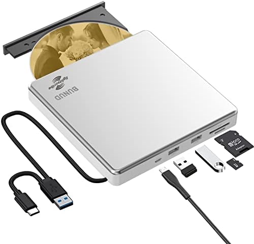 External CD DVD Drive LightScribe CD/DVD +/-RW Burner Player Writer Optical Disk Reader Portable CD DVD Drive for Laptop Mac MacBook PC Windows 11 10 Linux OS post thumbnail image