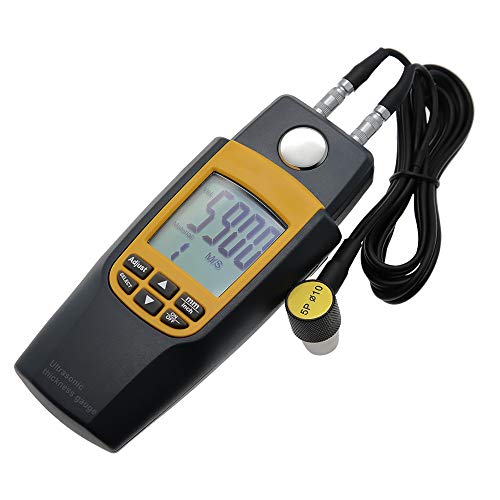 Thickness Gauge Professional Digital Ultrasonic Thickness Tester Measuring Tool Range 1.2~225mm 0.05-8.8inch Thickness Meter AMA006 post thumbnail image