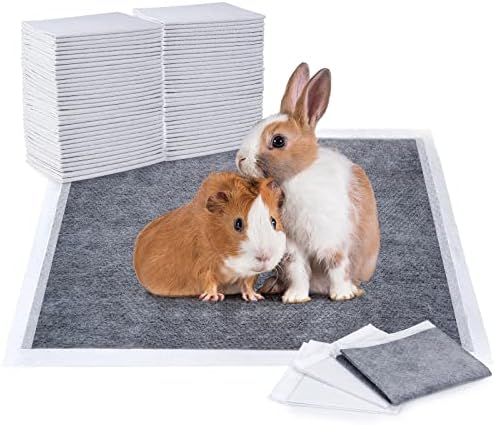 Pet Soft Disposable Guinea Pigs Cage Liners Puppy Pee Pad 13″ x 18″ Pet Toilet Potty Training Pads 6-Layer Super Absorbent Odor Control Charcoal Pads for Dog Cat Rabbit Hamsters Small Animals post thumbnail image