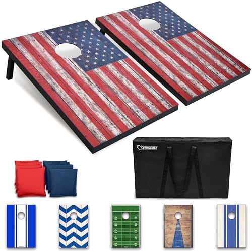 GoSports Classic Cornhole Sets – Choose 4’x2′ or 3’x2′ – Includes 8 Bean Bags, Travel Case and Game Rules (Choice of Style) post thumbnail image