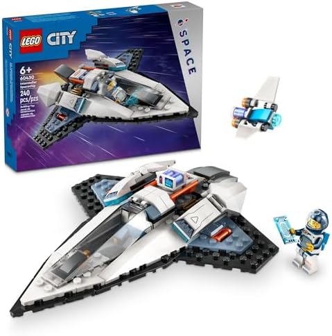 LEGO City Interstellar Spaceship, Creative Play Space Toy, Building Set with Spacecraft Model, Drone, and Astronaut Figure, Easter Basket Stuffer for Boys, Girls and Kids Ages 6 and Up, 60430 post thumbnail image