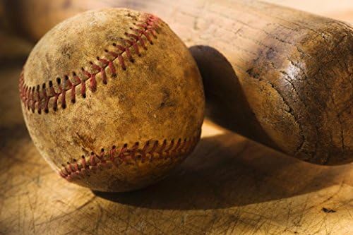 Antique Baseball with Baseball Bat Photo Photograph Cool Wall Decor Art Print Poster 36×24 post thumbnail image