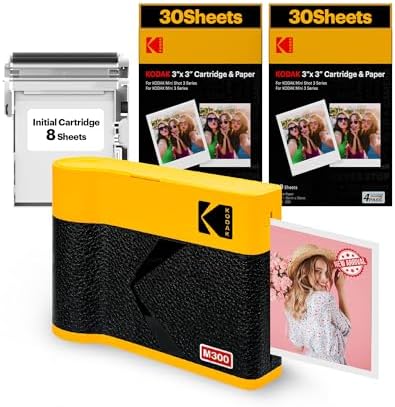 KODAK Mini 3 ERA 4PASS Portable Photo Printer (Yellow, Mini 3 ERA, Printer + 68 Sheets) post thumbnail image