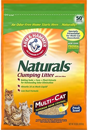 ARM HAMMER Naturals Cat Litter, Multi Cat, 18lb Bag post thumbnail image