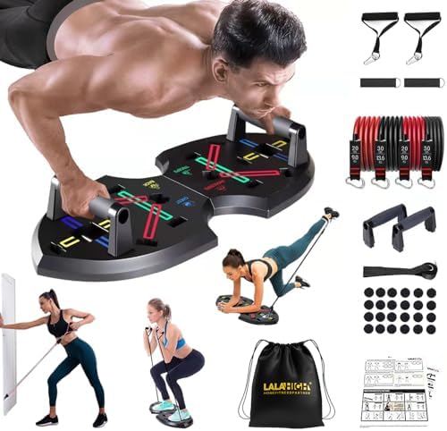 Upgraded Push Up Board: Multi-Functional Push Up Bar with Resistance Bands, Portable Home Gym, Strength Training Equipment, Push Up Handles for Perfect Pushups, Home Fitness for Men and Women post thumbnail image