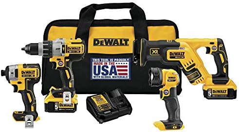 DEWALT 20V MAX* XR Cordless Drill Combo Kit, 4-Tool (DCK494P2) post thumbnail image