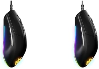 SteelSeries Rival 3 Gaming Mouse – 8,500 CPI TrueMove Core Optical Sensor – 6 Programmable Buttons – Split Trigger Buttons – Brilliant Prism RGB Lighting, Ergonomic, Black (Pack of 2) post thumbnail image