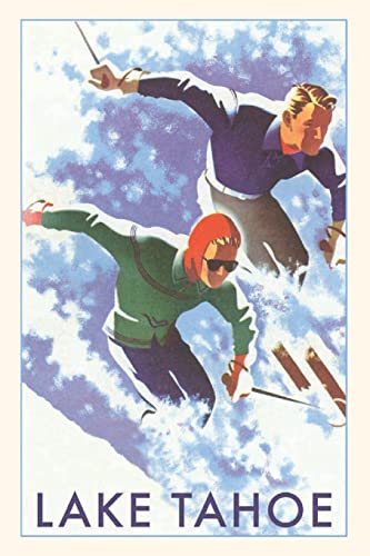 Vintage Journal California Skiers at Lake Tahoe Travel Poster (Pocket Sized – Found Image Press Journals) post thumbnail image