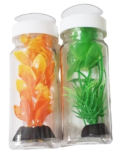 Aquarium Decor Plastic Plants Suction Cups 2 Large Bottles Turtles Platform Pet Supplies Handmade post thumbnail image