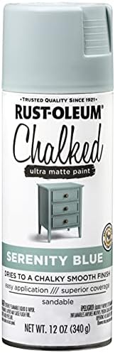 Rust-Oleum 302595 Series Chalked Ultra Matte Spray Paint, 12 Ounce (Pack of 1), Serenity Blue post thumbnail image