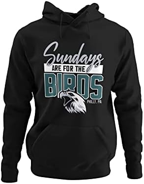 SUNDAYS ARE Classic For The Birds Philly PA Vintage Style Unisex Adult Hoodie Sweatshirt Nublend Moisture Wicking Made in USA post thumbnail image