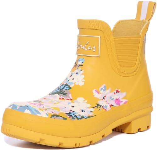 Joules Wellibob Gold Floral 8 B (M) post thumbnail image