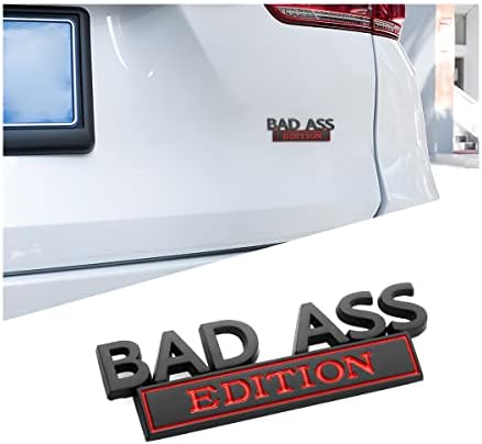 Car Bad Ass Edition Emblem, 3D Fender Badge Decal Car Sticker with 3M Adhesive, Auto Accessories for Tailgate Front Grille Hood Trunk, Car Replacement Compatible with Motorcycle SUV Truck post thumbnail image