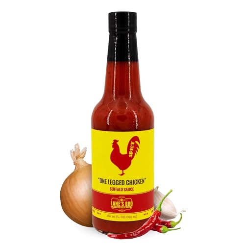 Lane’s One Legged Chicken Buffalo Wing Sauce – Award Winning Recipe Low Sodium Buffalo Sauce | Delicious Bold and Tangy Flavor | Sugar Free | Gluten Free | No Preservatives | All Natural – 10oz post thumbnail image