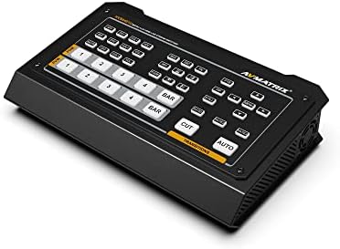 AVMATRIX Video Switcher HVS0401U Live Streaming 4CH HDMI/DP PC Remote Control USB Capture to Computer (HVS0401U) post thumbnail image